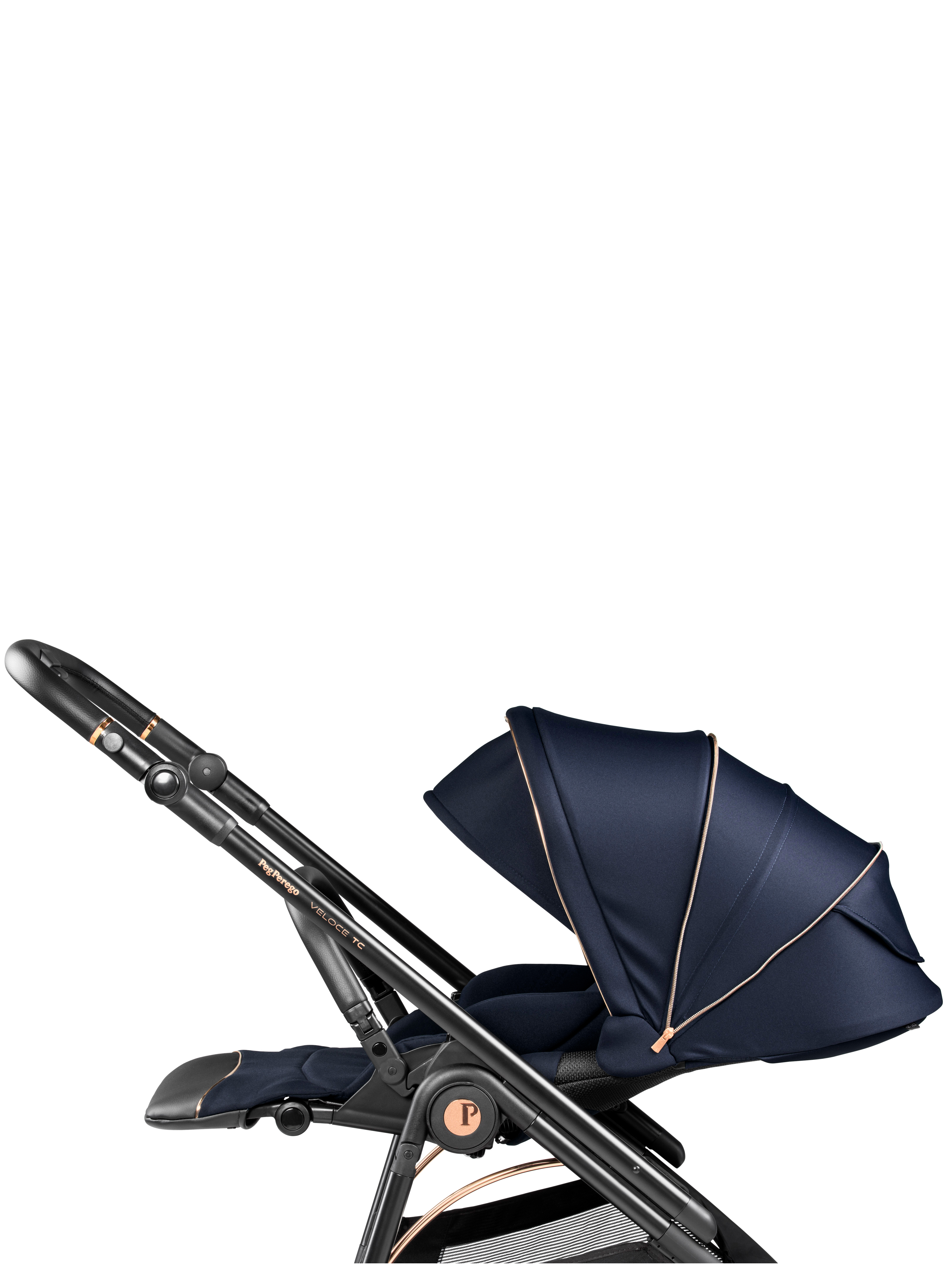 Коляска прогулочная Peg-Perego Veloce TC синий - фото 5