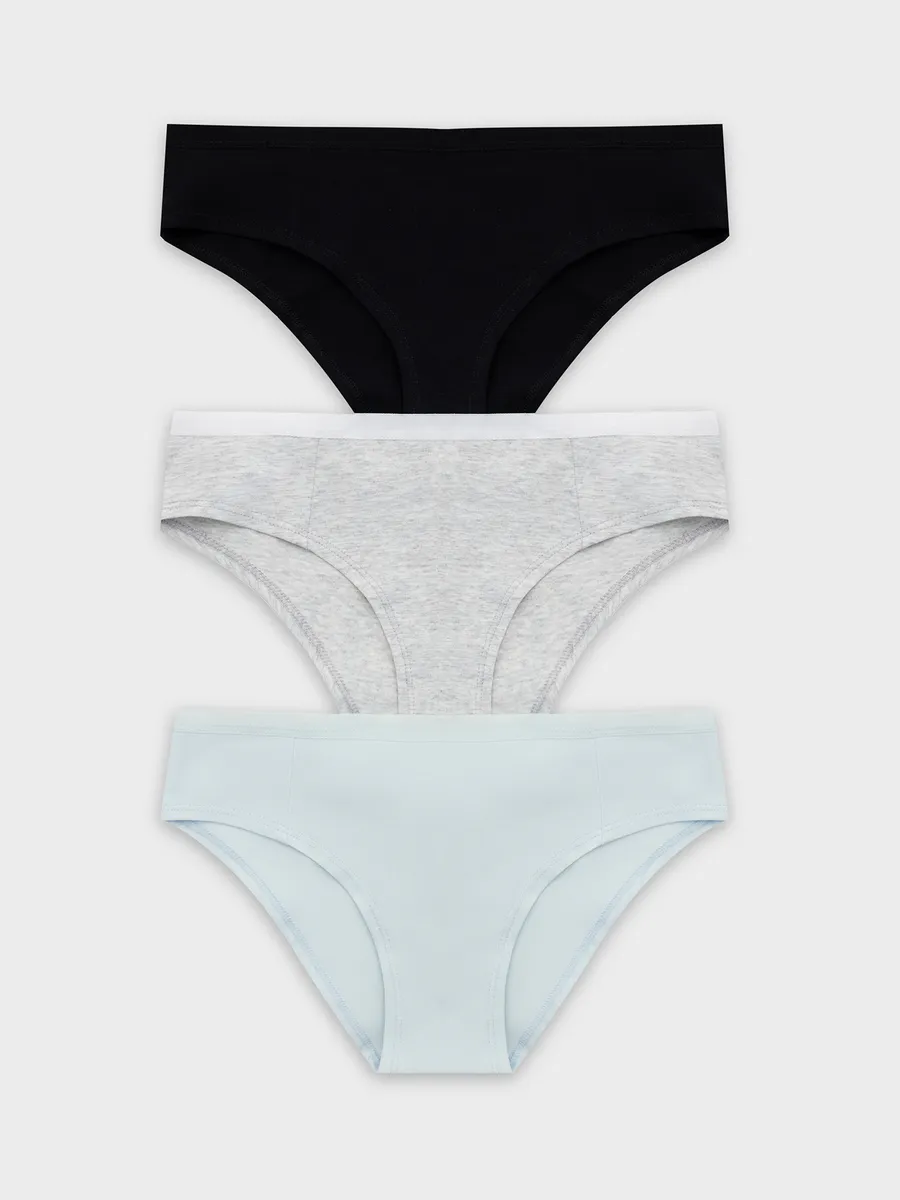 Трусы 3 шт Mark Formelle (Марк Формэль) 412246H-3/светло -голубой - фото 7