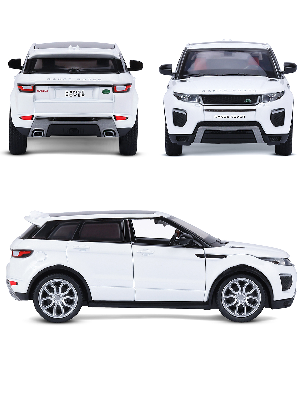 Внедорожник АВТОпанорама Land Rover Range Rover Evoque 1:32 JB1251329 - фото 6