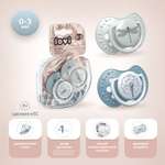 Пустышка LOVI анатомическая от 0 мес. 2 шт.