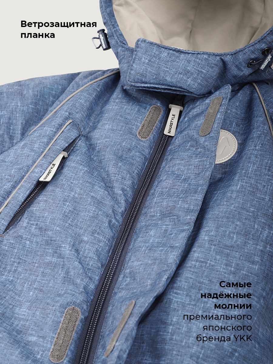 Комбинезон NIKASTYLE 8з0326 джинс - фото 8