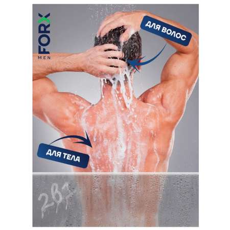 Шампунь FORX Men Care Cool Power 400 мл 1 шт.
