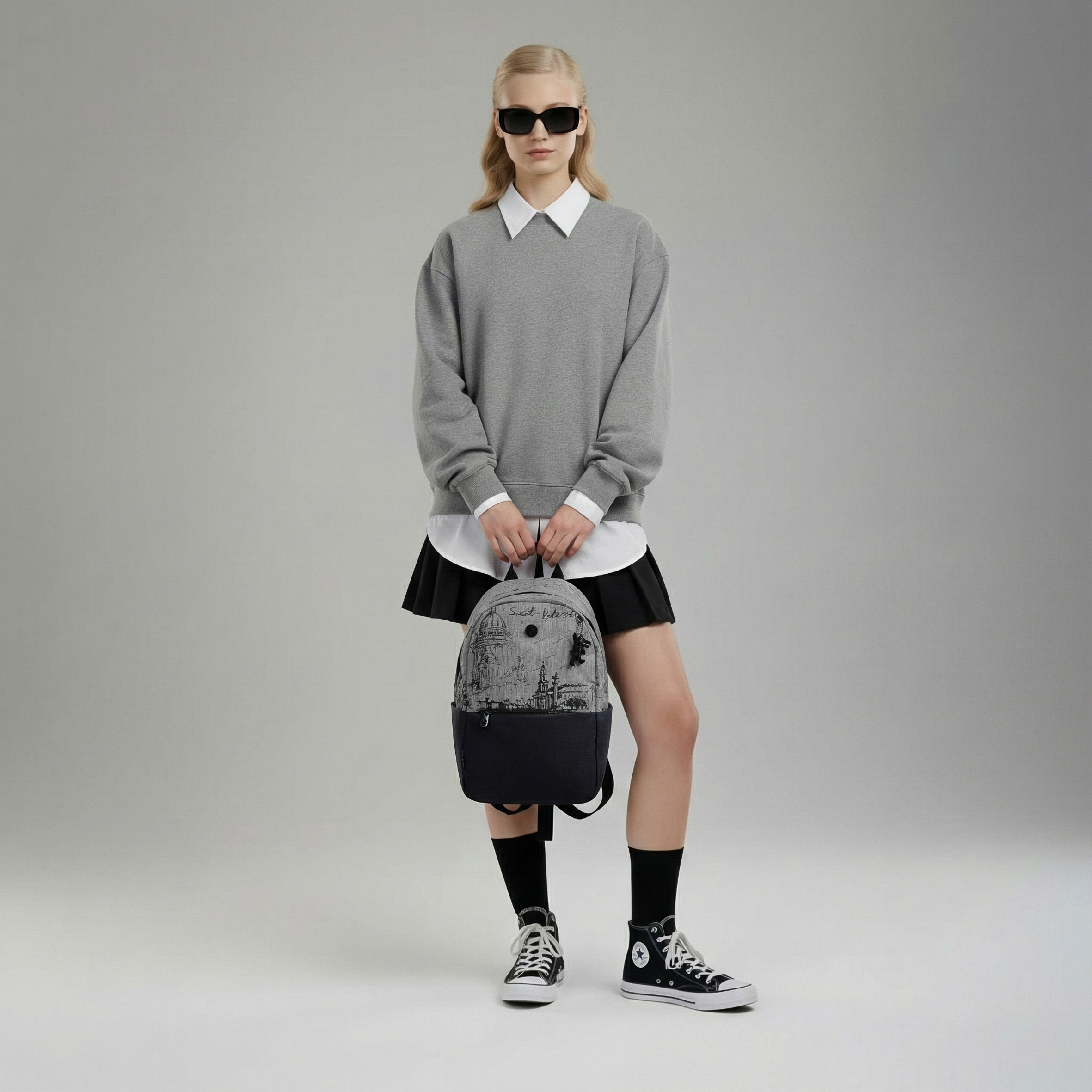 Рюкзак Grizzly для девочки - фото 7