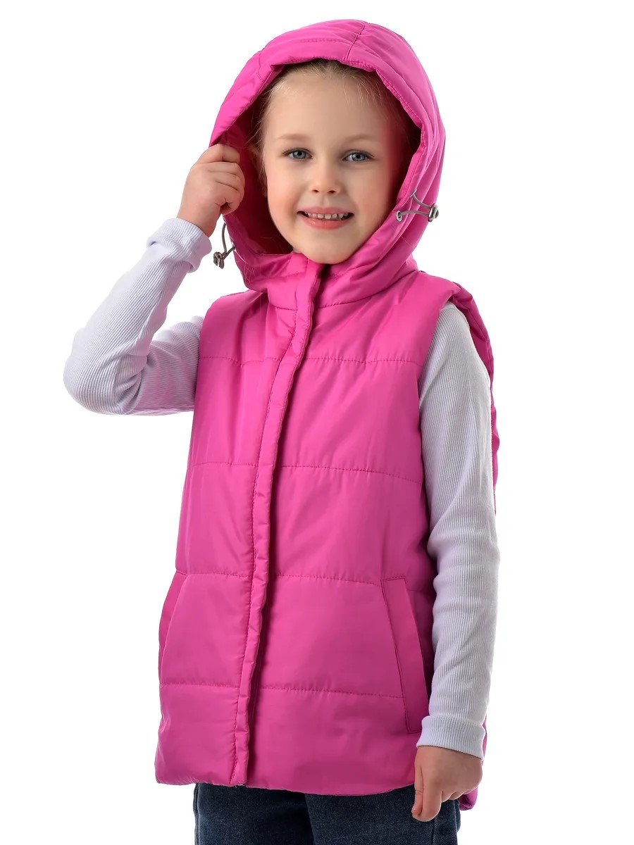 Жилет Rusland 925/фуксия - фото 1
