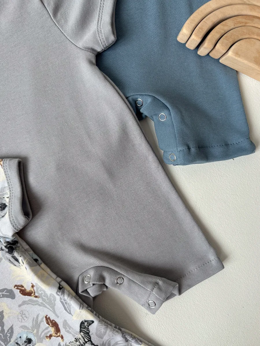 Песочник 3 шт Супер Пупс нбр/3прпе/ДжунглиСафариСерыйГолубой - фото 7