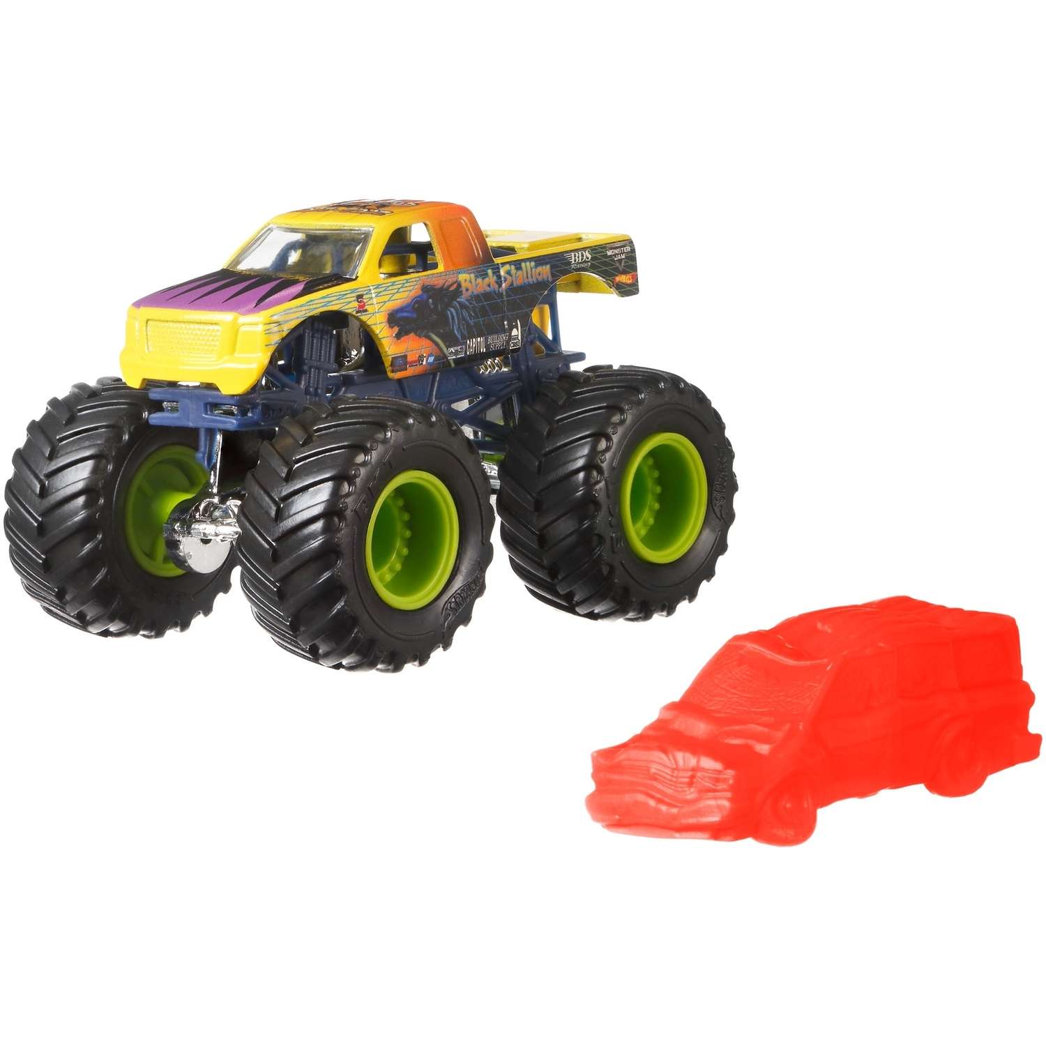 Автомобиль Hot Wheels 1:64 черный 21572 - фото 1