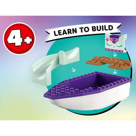 Конструктор LEGO Gabbys Dollhouse Gabby and MerCats Ship Spa блочный