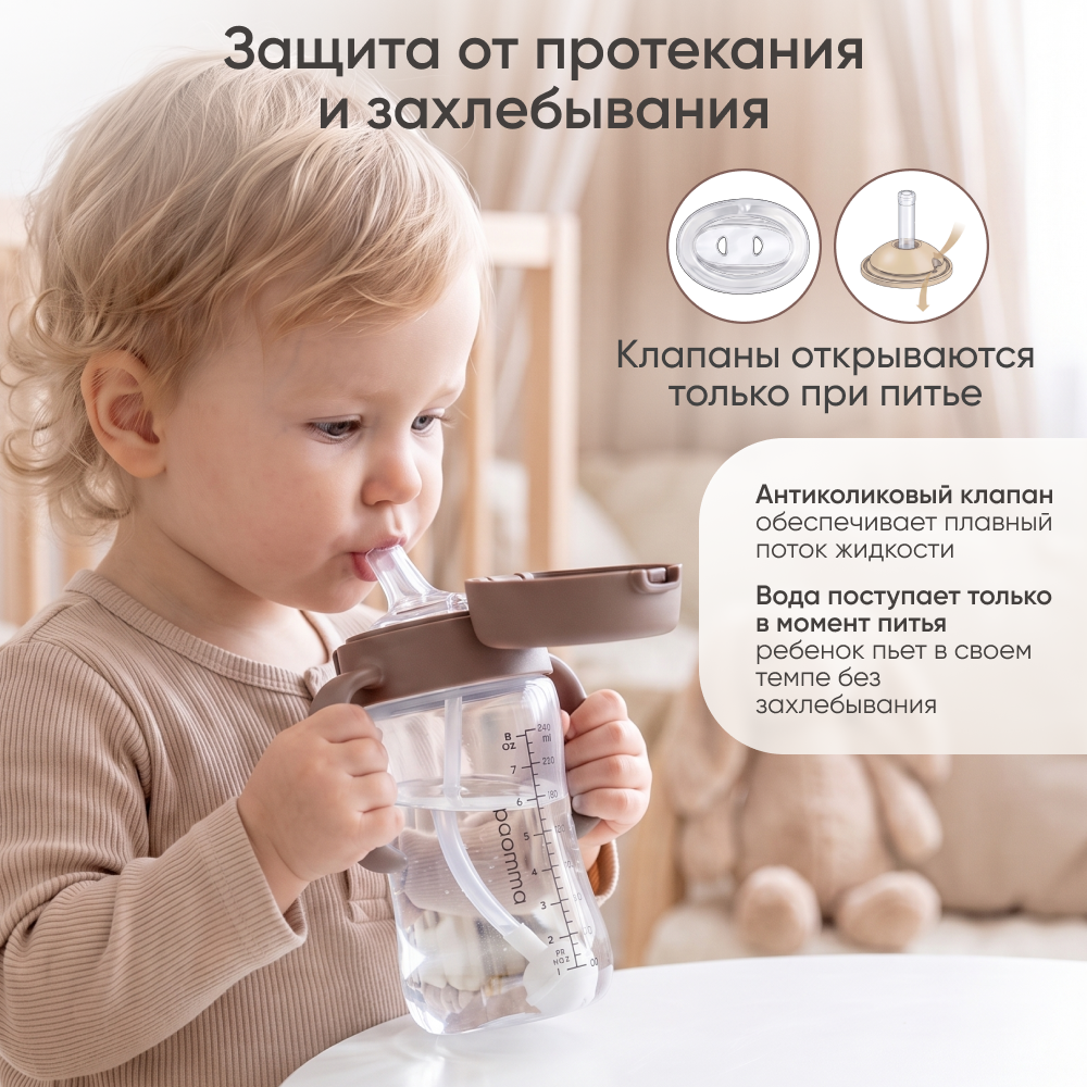 Поильник Paomma 240 мл - фото 5