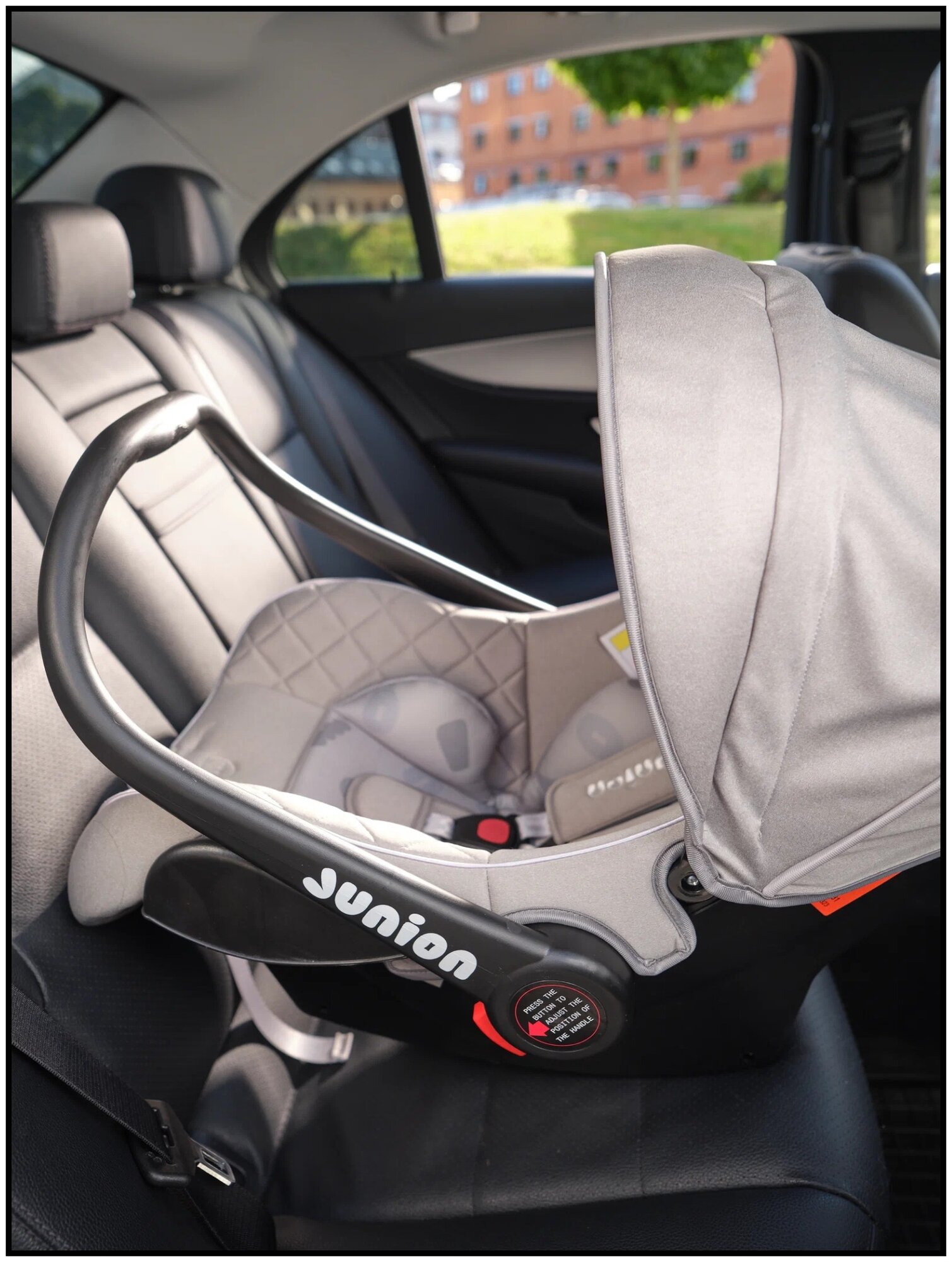 Автокресло Junion Uma 0 (0 -13 кг) серый - фото 9