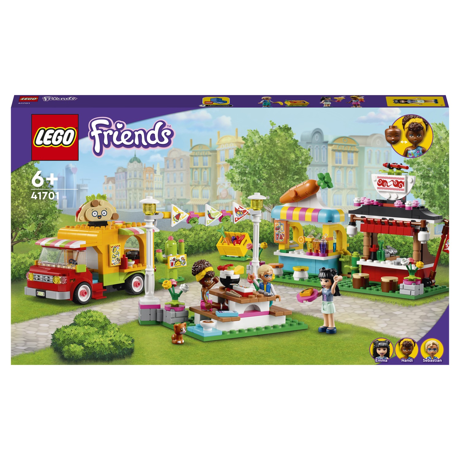 Конструктор LEGO Friends Рынок уличной еды - фото 2