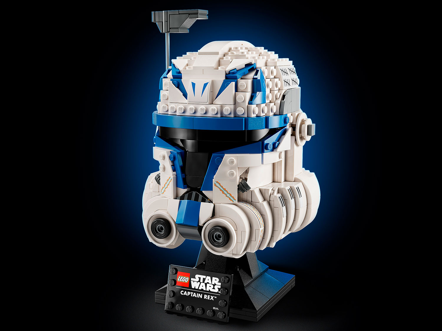 Конструктор LEGO Star Wars Шлем капитана Рекса блочный - фото 3