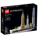 Конструктор LEGO Architecture Нью-Йорк 598 дет.