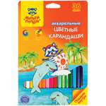 Карандаши акварельные МуЛьти-ПуЛьти 36 шт.