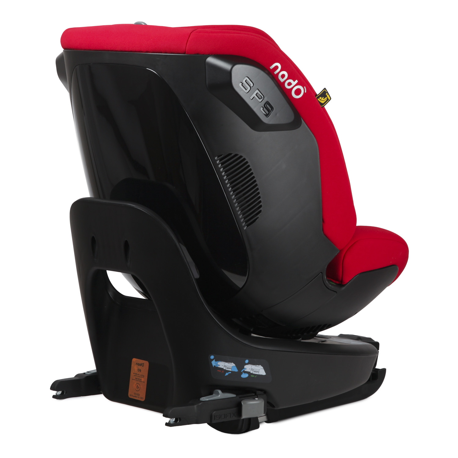 Автокресло nado Garnet red Isofix 0+/1/2 (0-25 кг) - фото 19