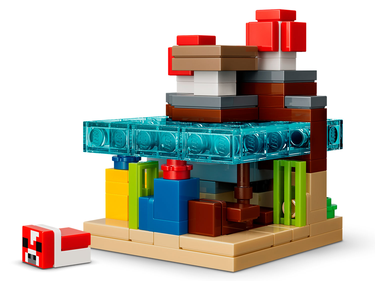 Конструктор LEGO Minecraft Мини-биомы 797 дет. - фото 6