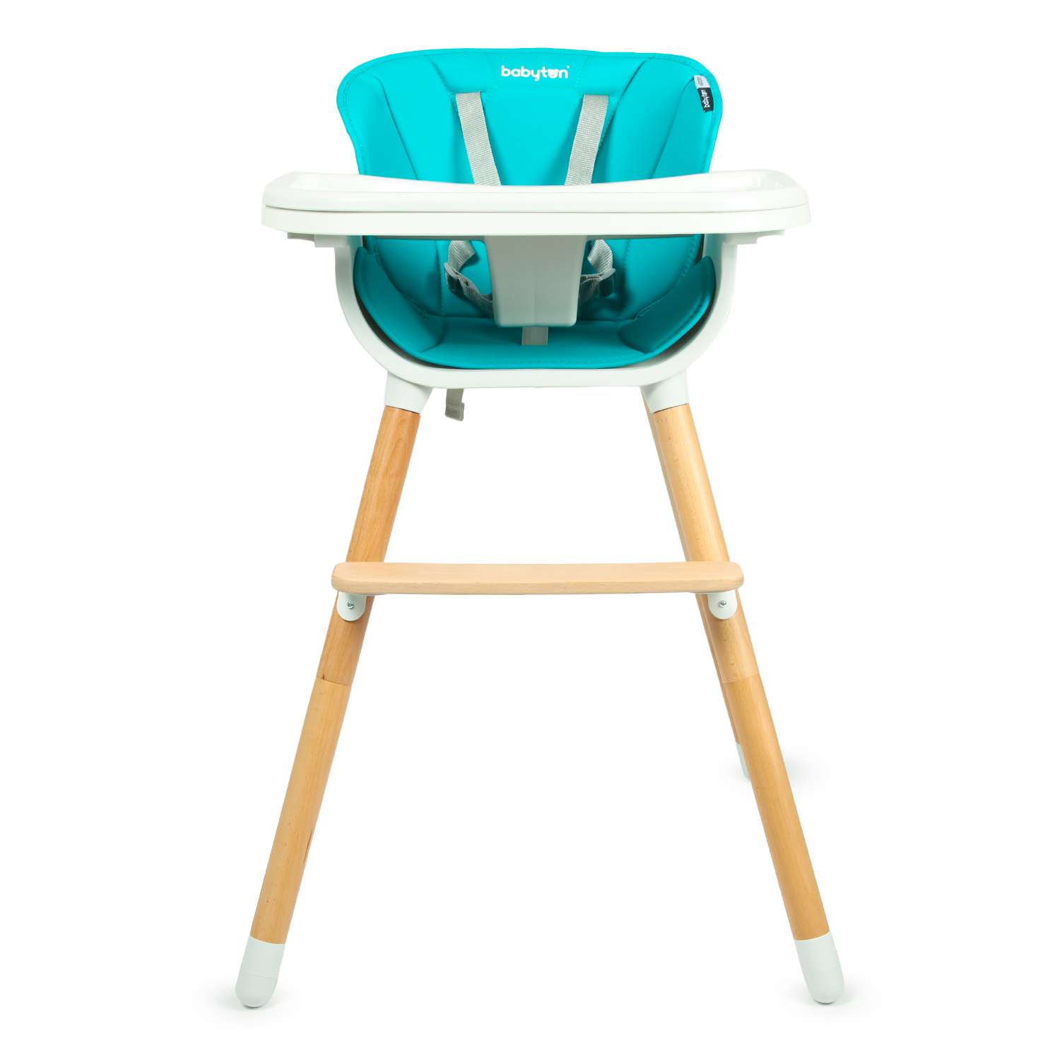 Стульчик для кормления Babyton Woody Turquoise трансформер - фото 2