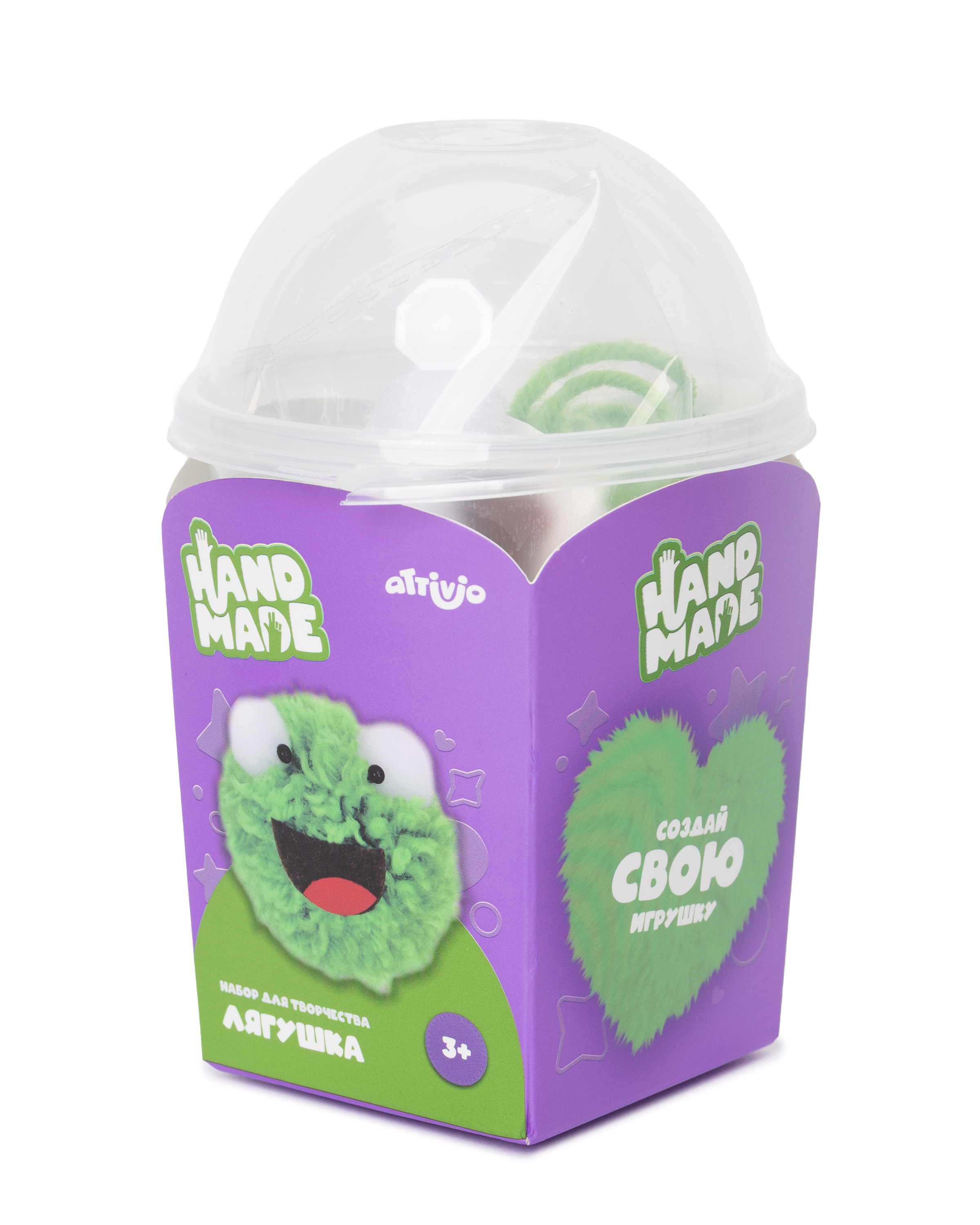 Набор для творчества Attivio вышивание Лягушка - фото 1