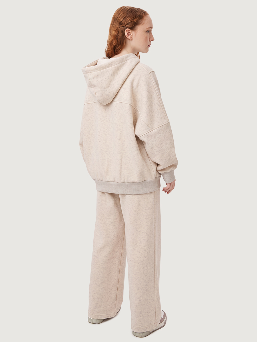 Костюм спортивный NIKASTYLE 7т13626 молочный меланж - фото 3