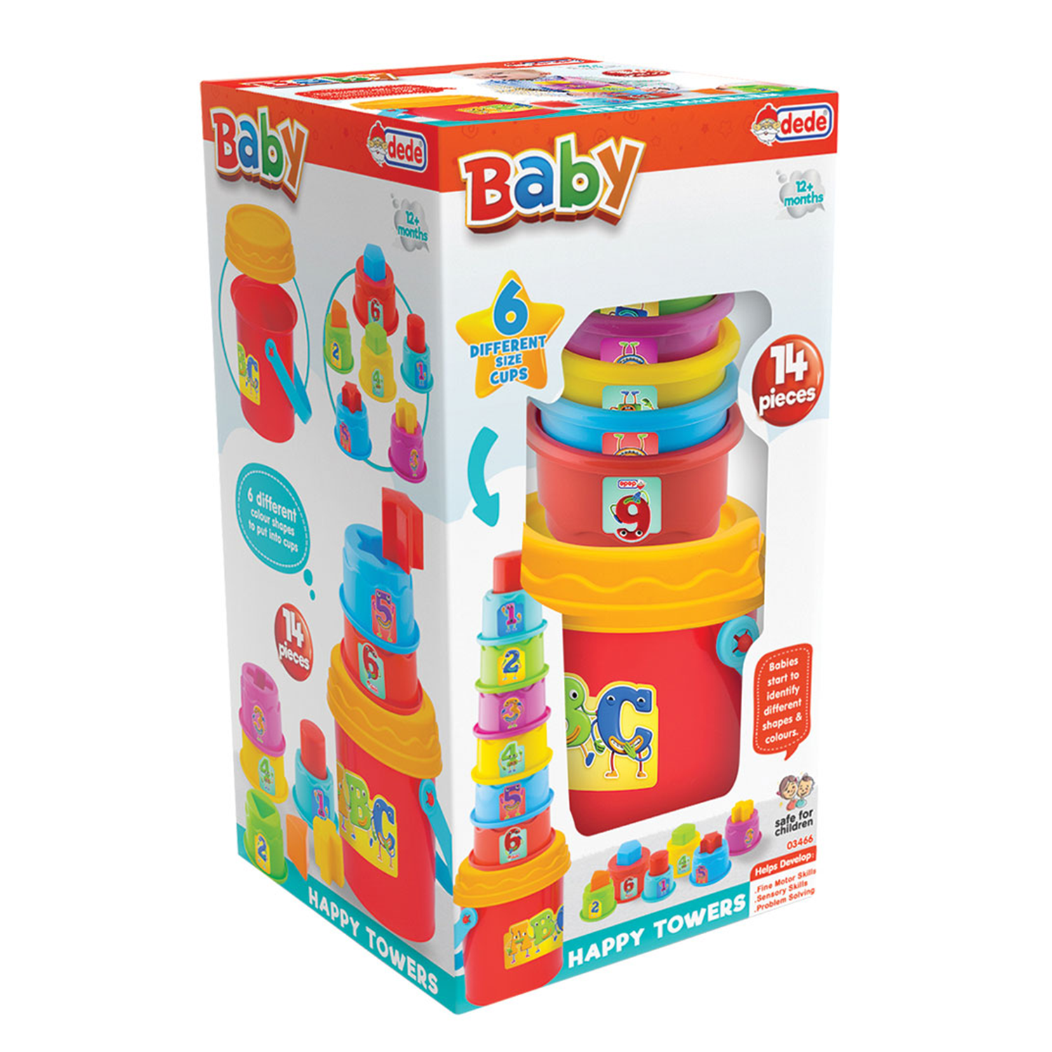 Игрушка Dede пирамидка - фото 5