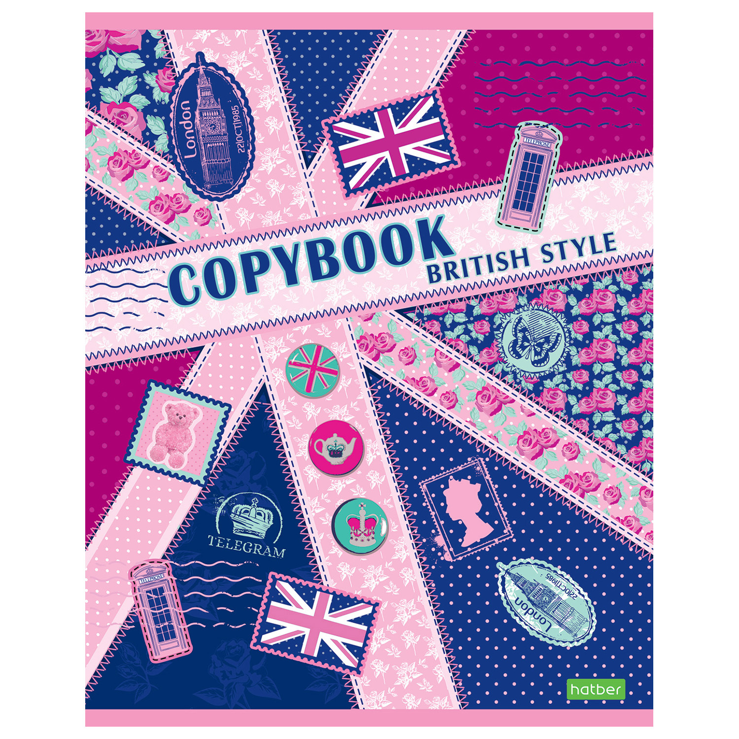 Общая тетрадь Hatber клетка 48 лист. в ассортименте - фото 9