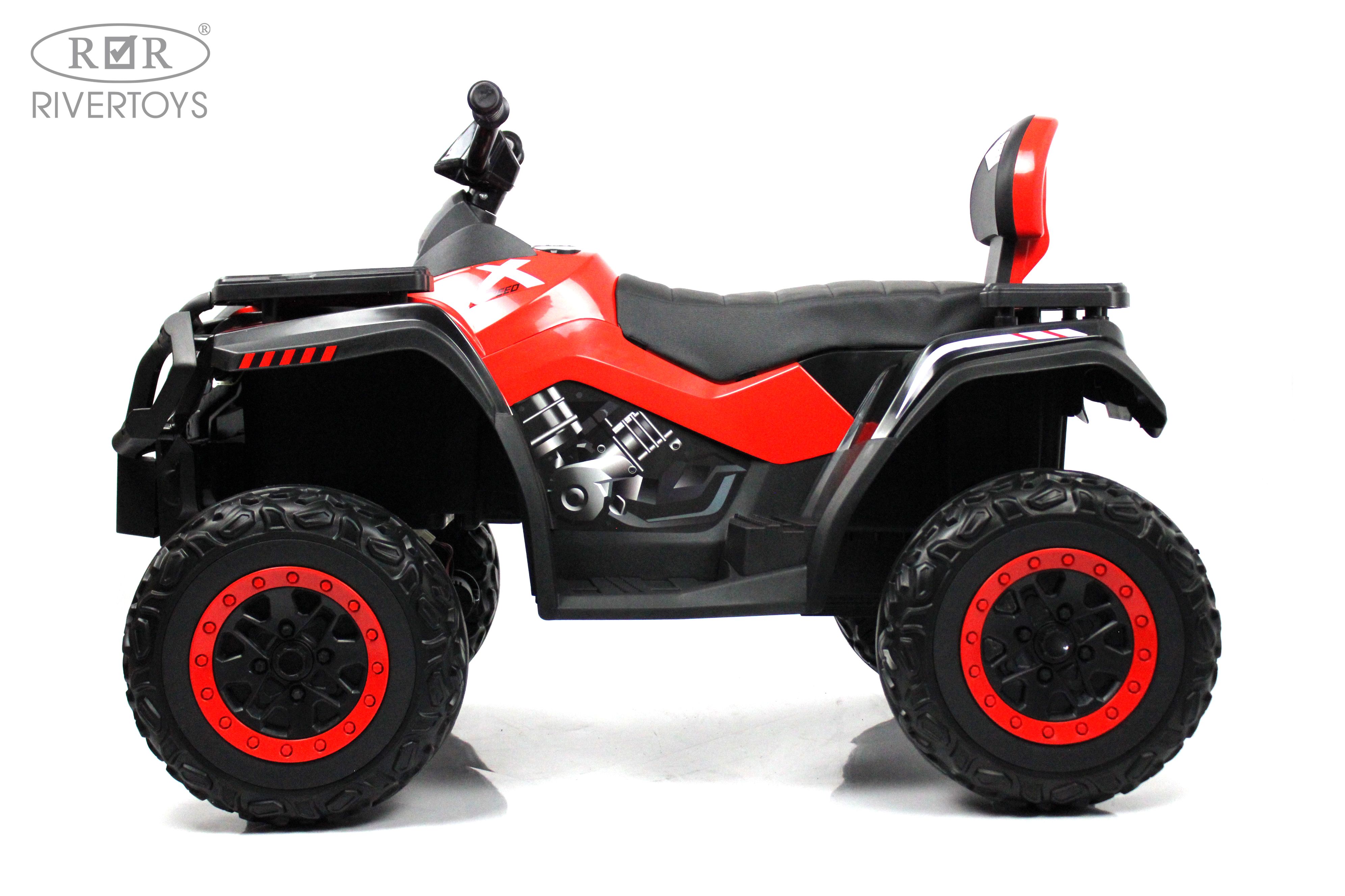 Квадроцикл RIVERTOYS T001TT-RED С пультом ДУ - фото 16