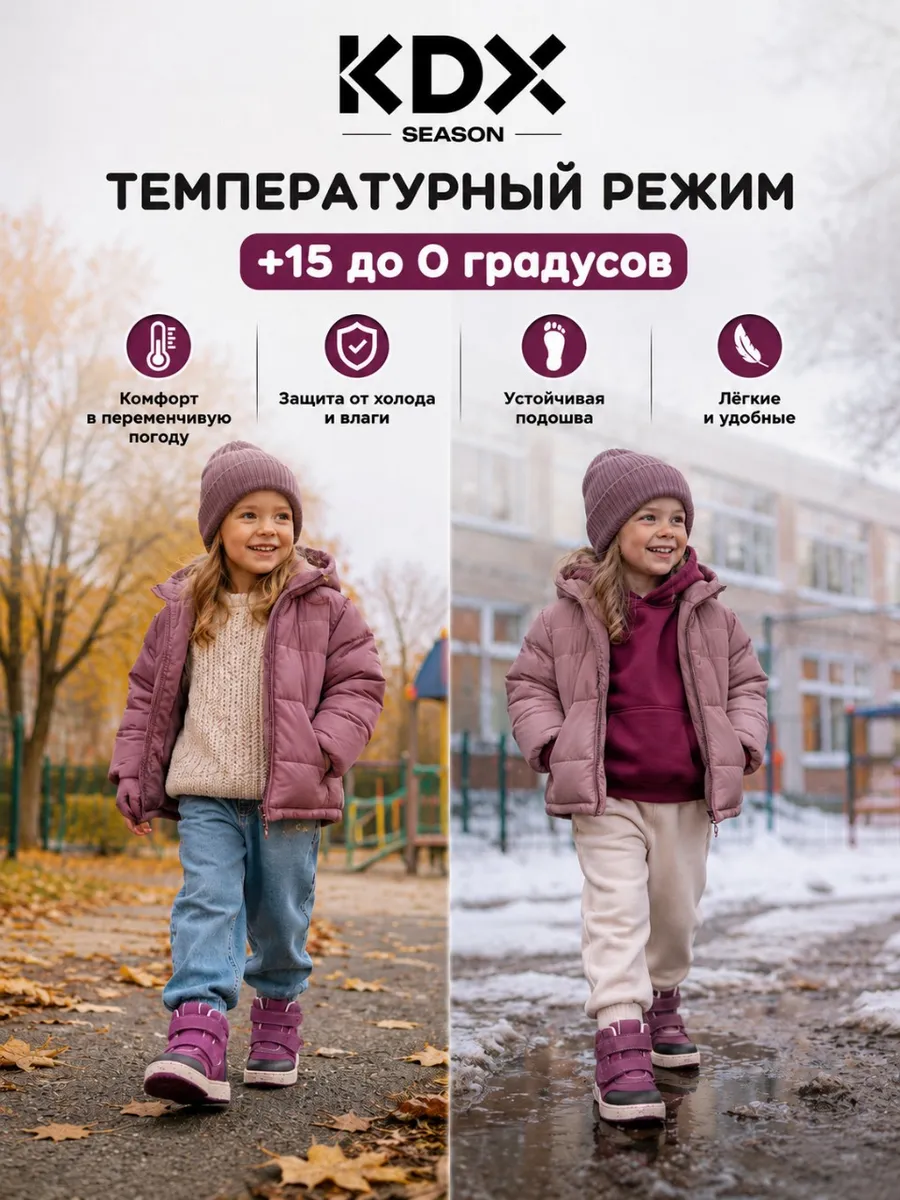 Ботинки KDX SKYSS-07 fuxia - фото 5