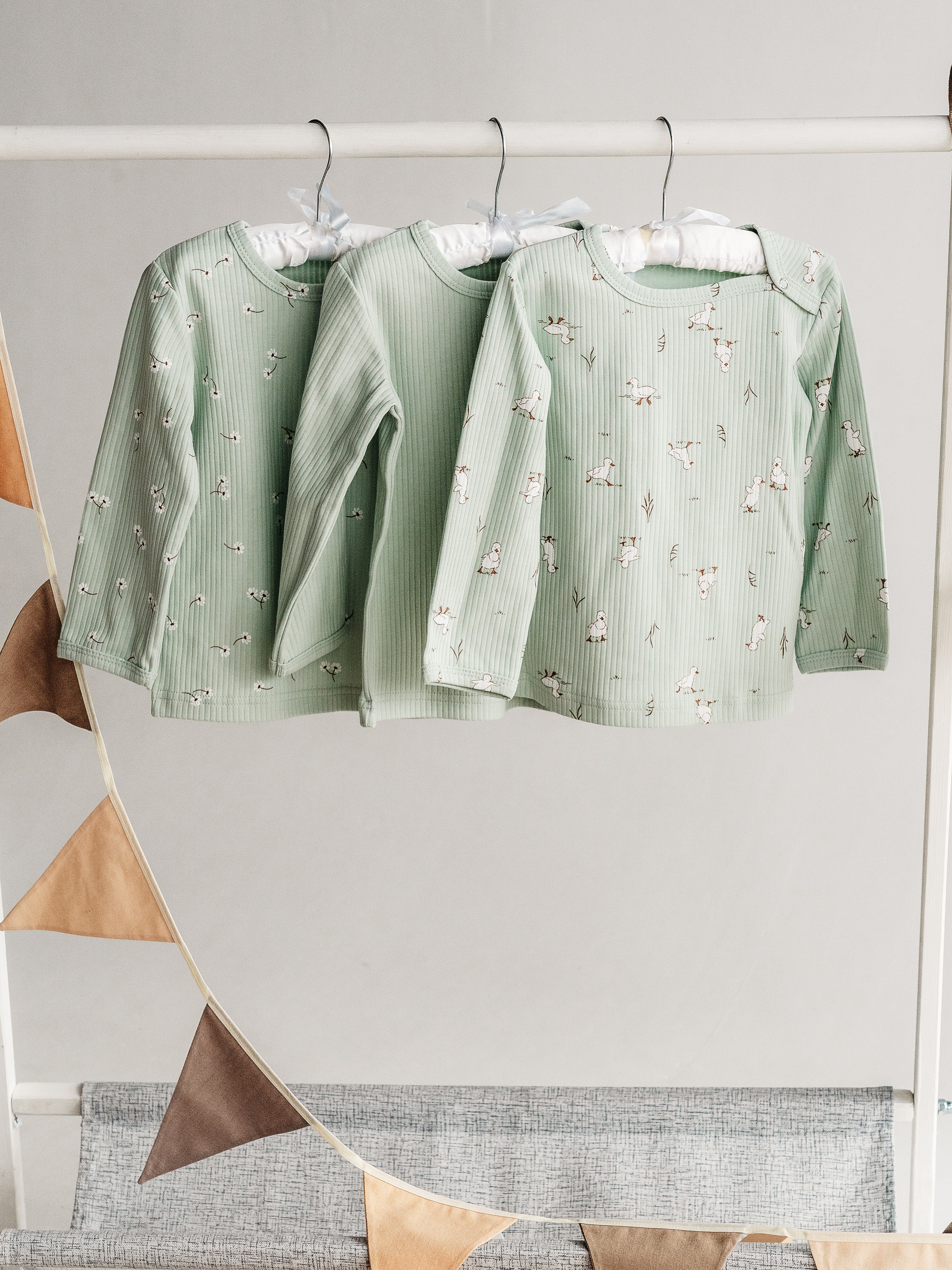 Лонгслив 3 шт. TOPOTUSHKI ТКР1155657ин - фото 1