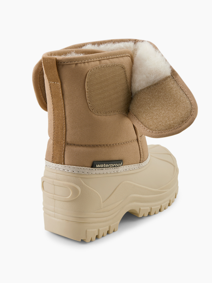 Сноубутсы Happy Baby 86546_beige-brown - фото 17