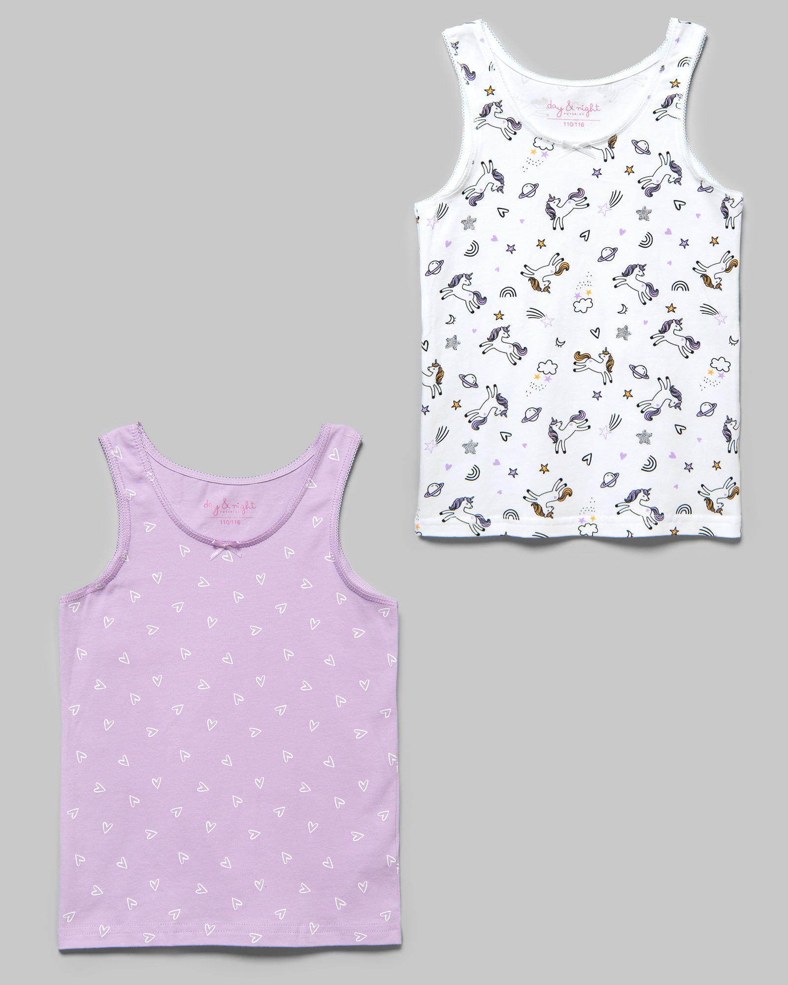 Майки Day and Night 2 шт W24DN3-UG18kg-LG00 - фото 1