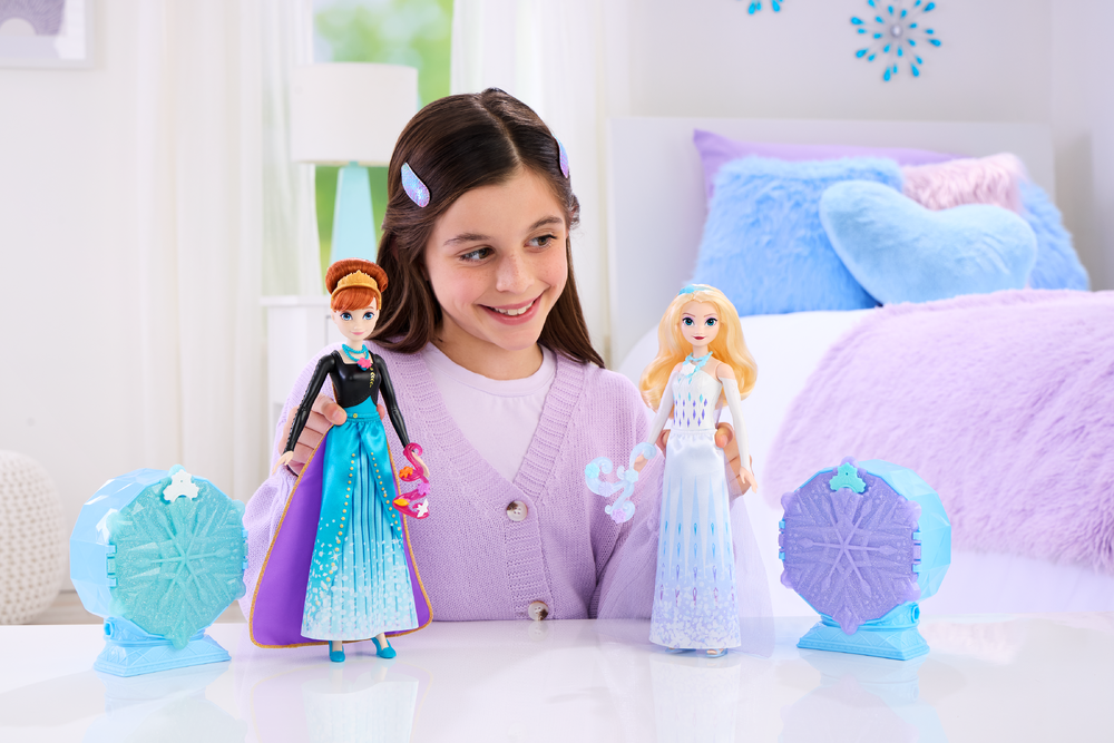 Кукла модельная Disney Frozen Jewel Reveal Elsa высота 29 см JJY36 - фото 8
