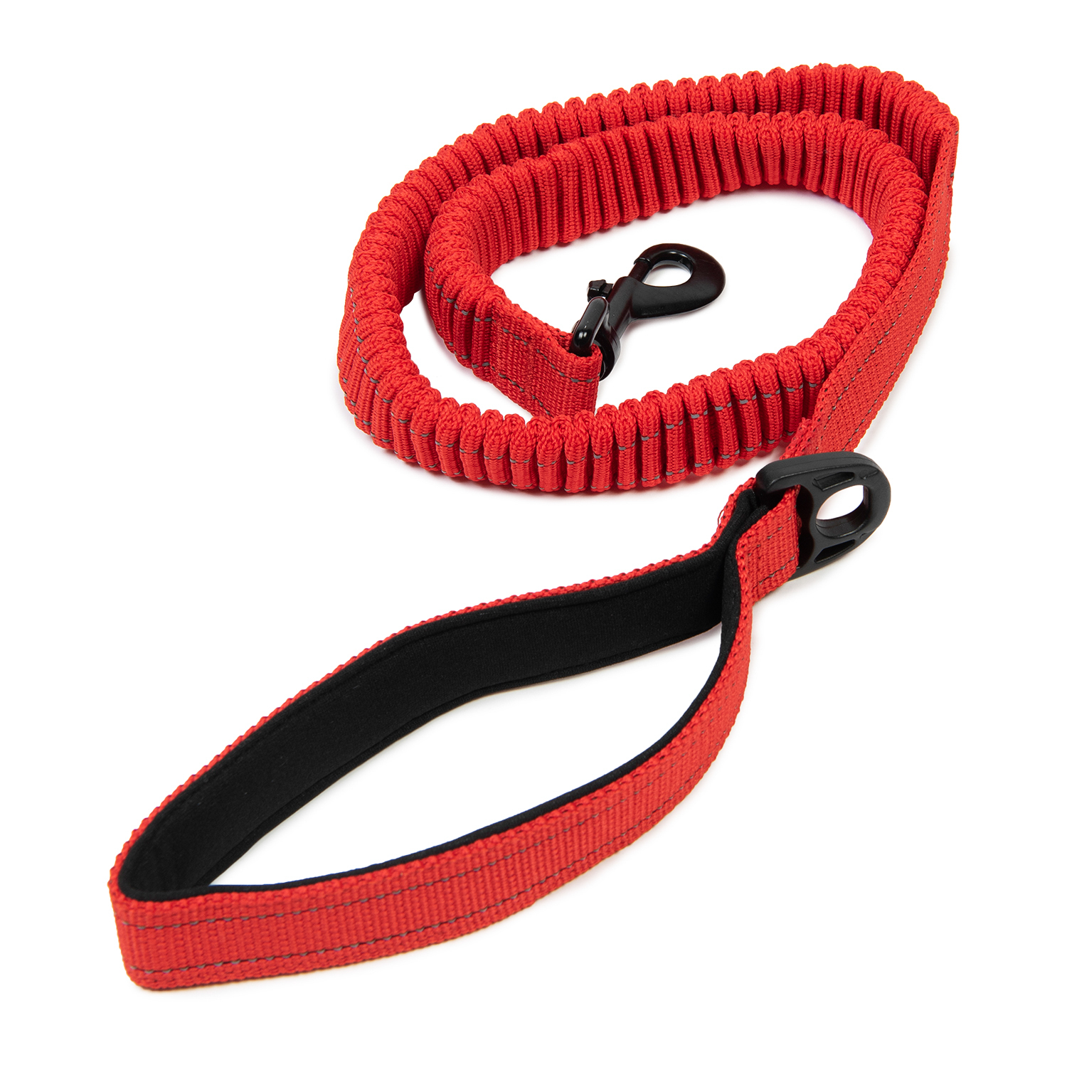 Поводок для собак Zoozavr антирывковый Красный - фото 2