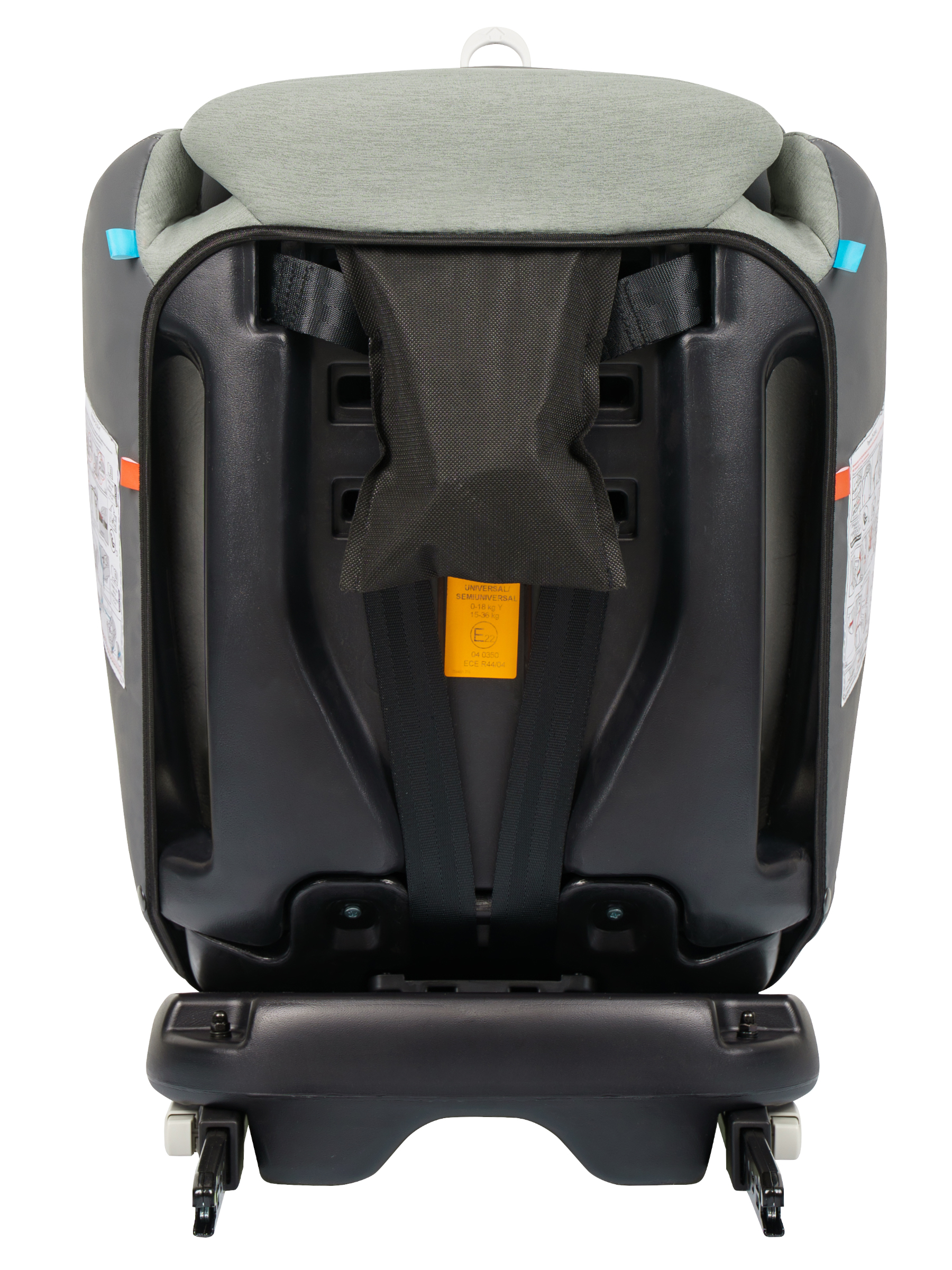 Автокресло Indigo Jovola Fuller, зел.-серая кожа Isofix 0+/1/2/3 (0-36 кг) зеленый - фото 17