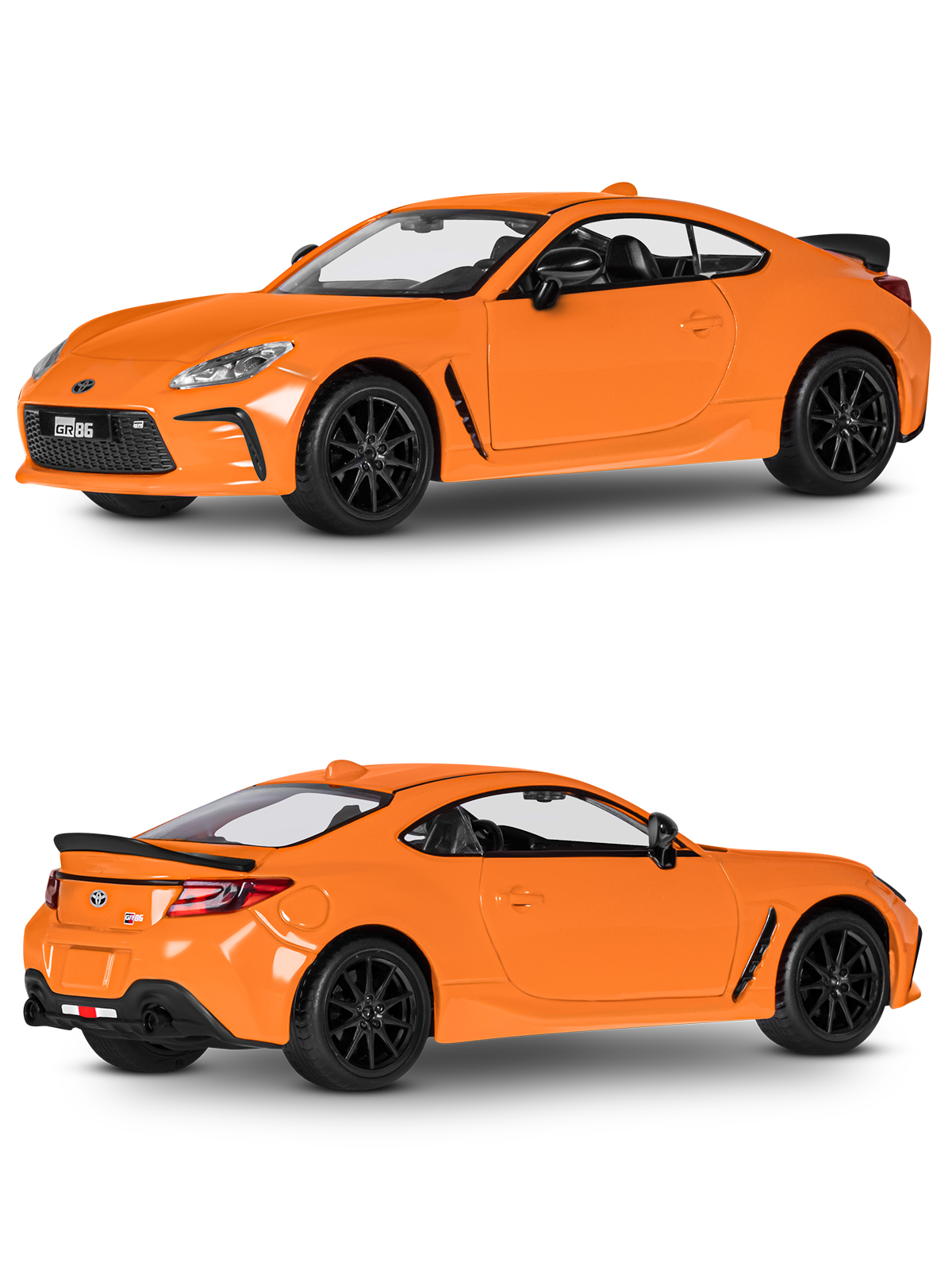 Автомобиль АВТОпанорама Toyota GR86 1:28 JB1251782 - фото 22