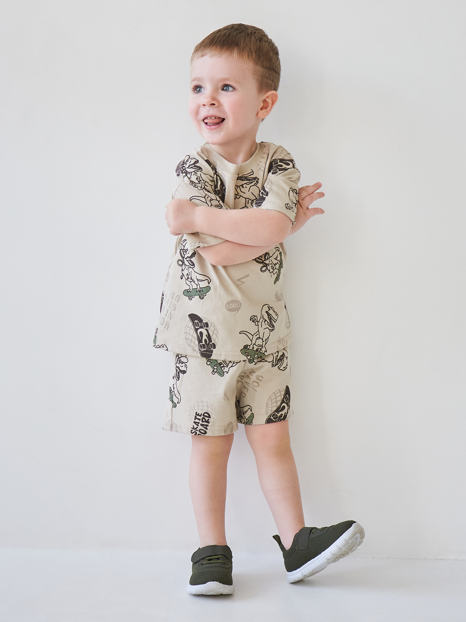 Костюм Mami-kids Р-076/бежевый - фото 4