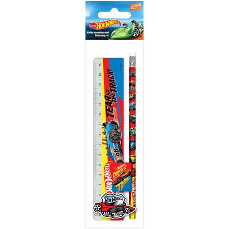 Набор канцелярский Kinderline Hot Wheels