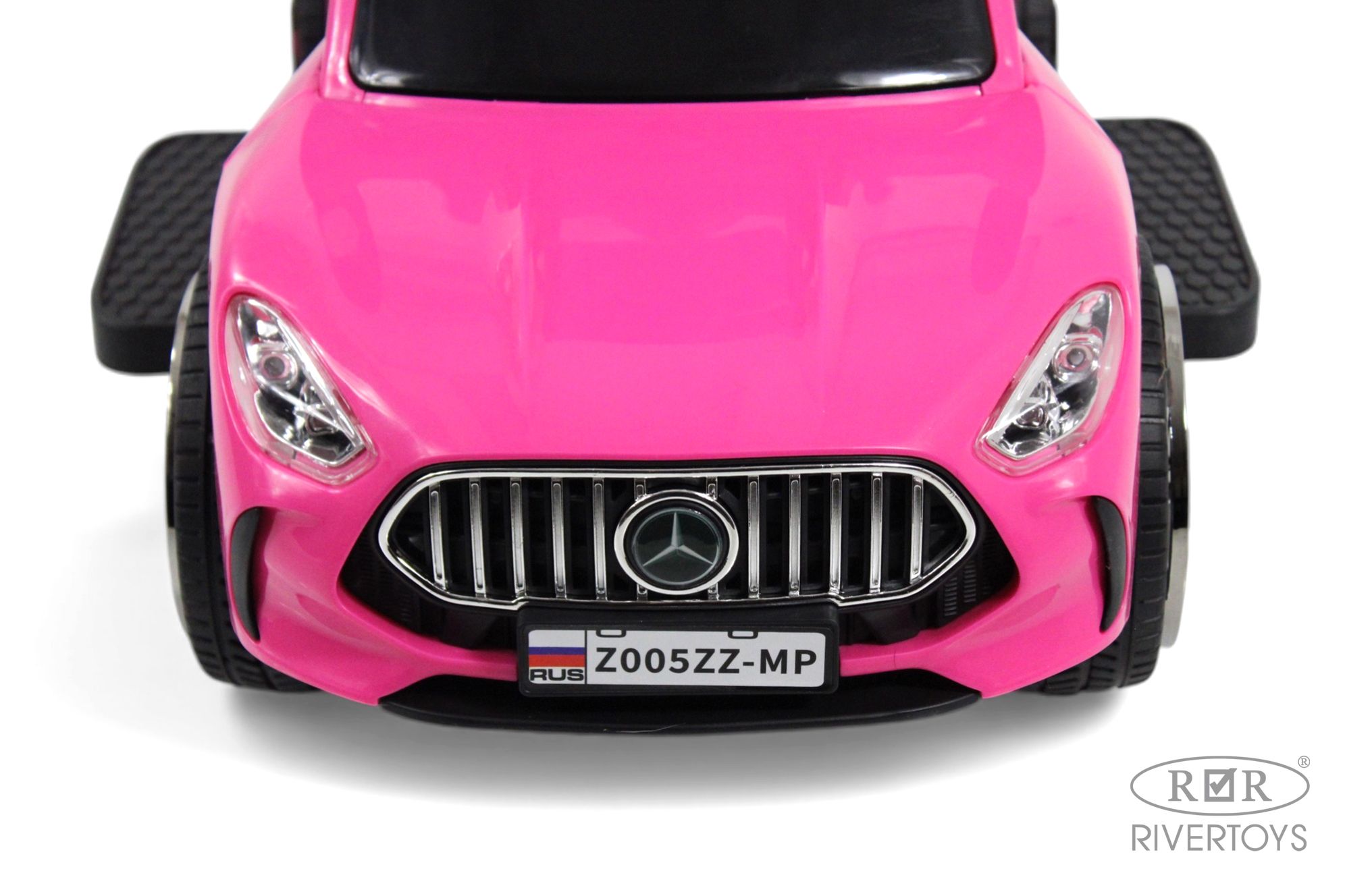 Каталка RIVERTOYS Z005ZZ-MP-PINK розовый - фото 4