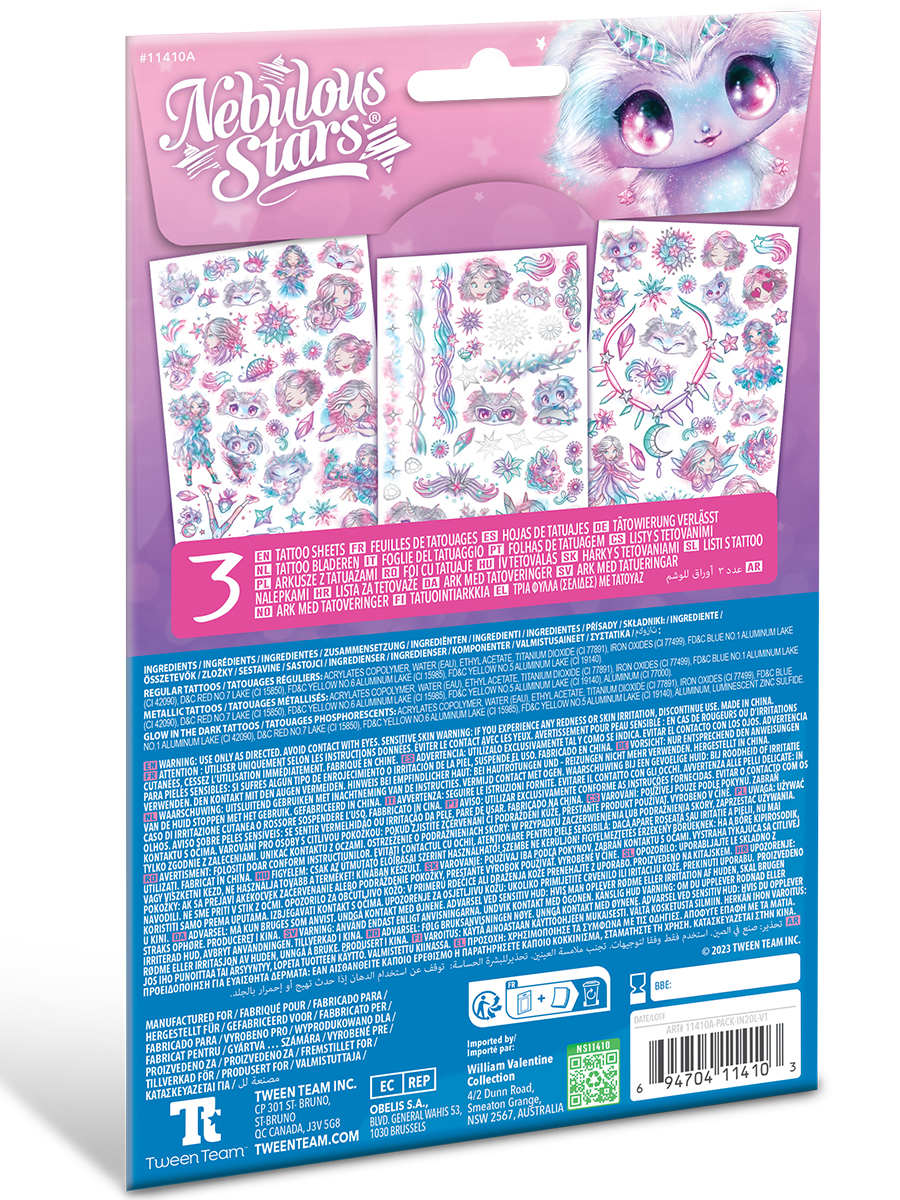 Временные татуировки Nebulous Stars - фото 7