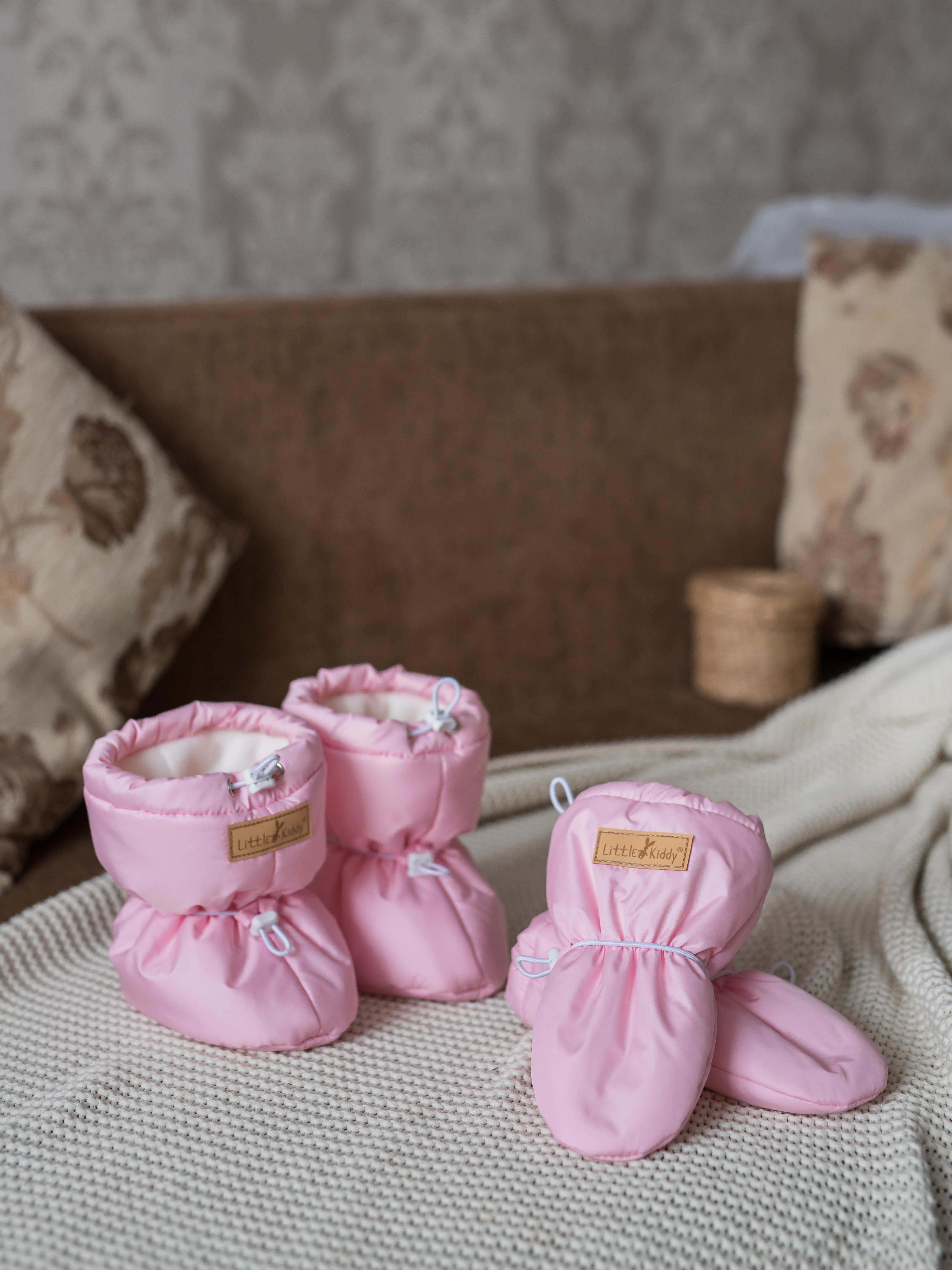 Пинетки LittleKiddy komplekt_demiрозовый - фото 5