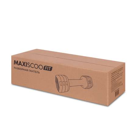 Гантель MAXISCOO FIT 2,27 кг