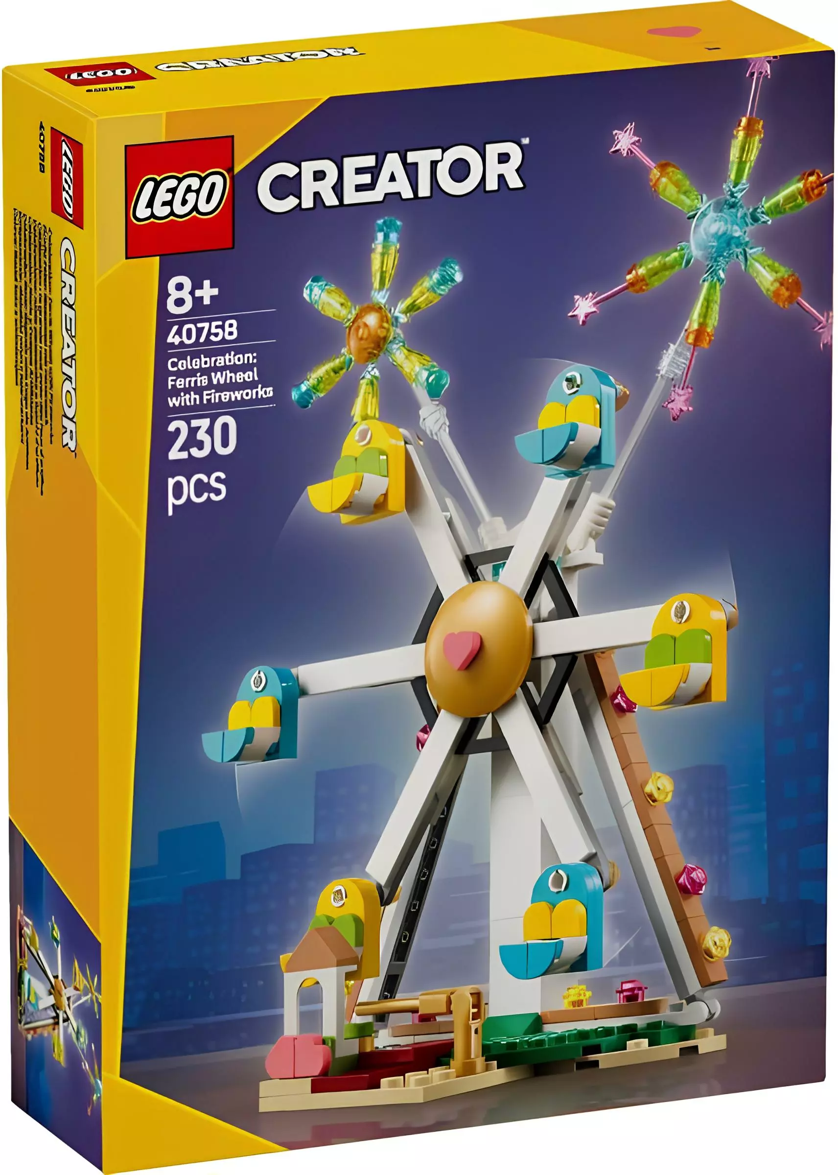 Изображение товара Конструктор Lego Creator 40758 Колесо обозрения с фейерверком 230 деталей