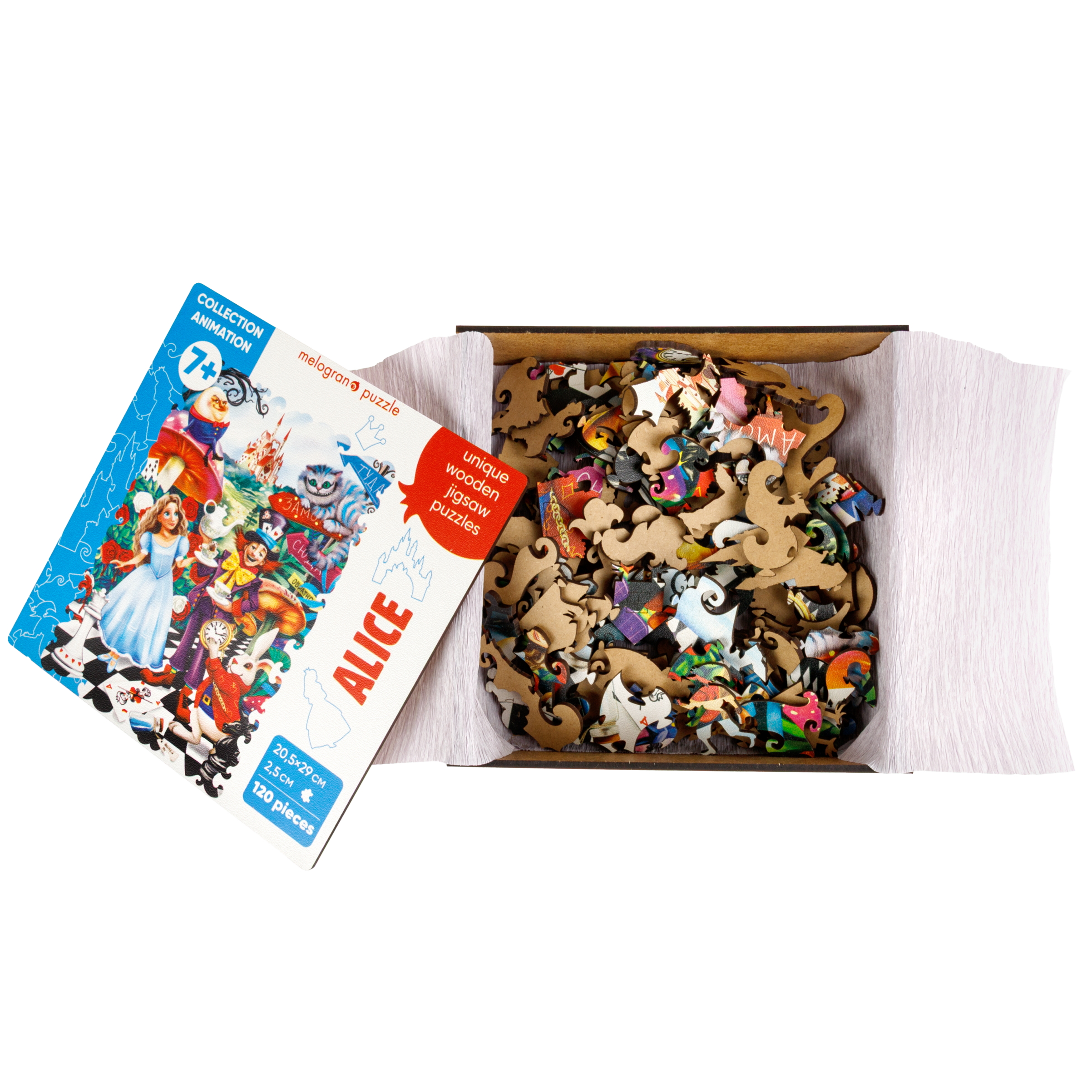 Пазл 1TOY Алиса в стране чудес деревянный - фото 13