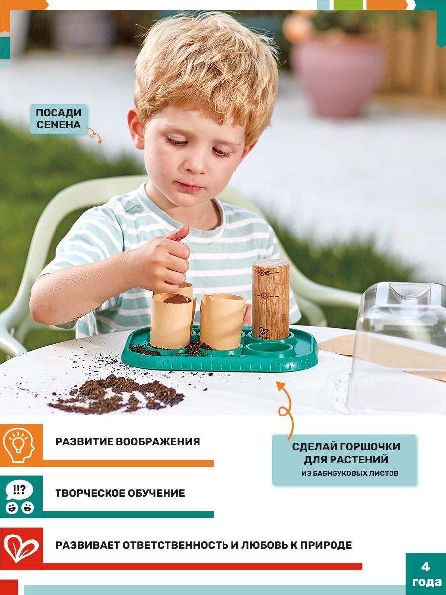 Набор для выращивания Hape - фото 1