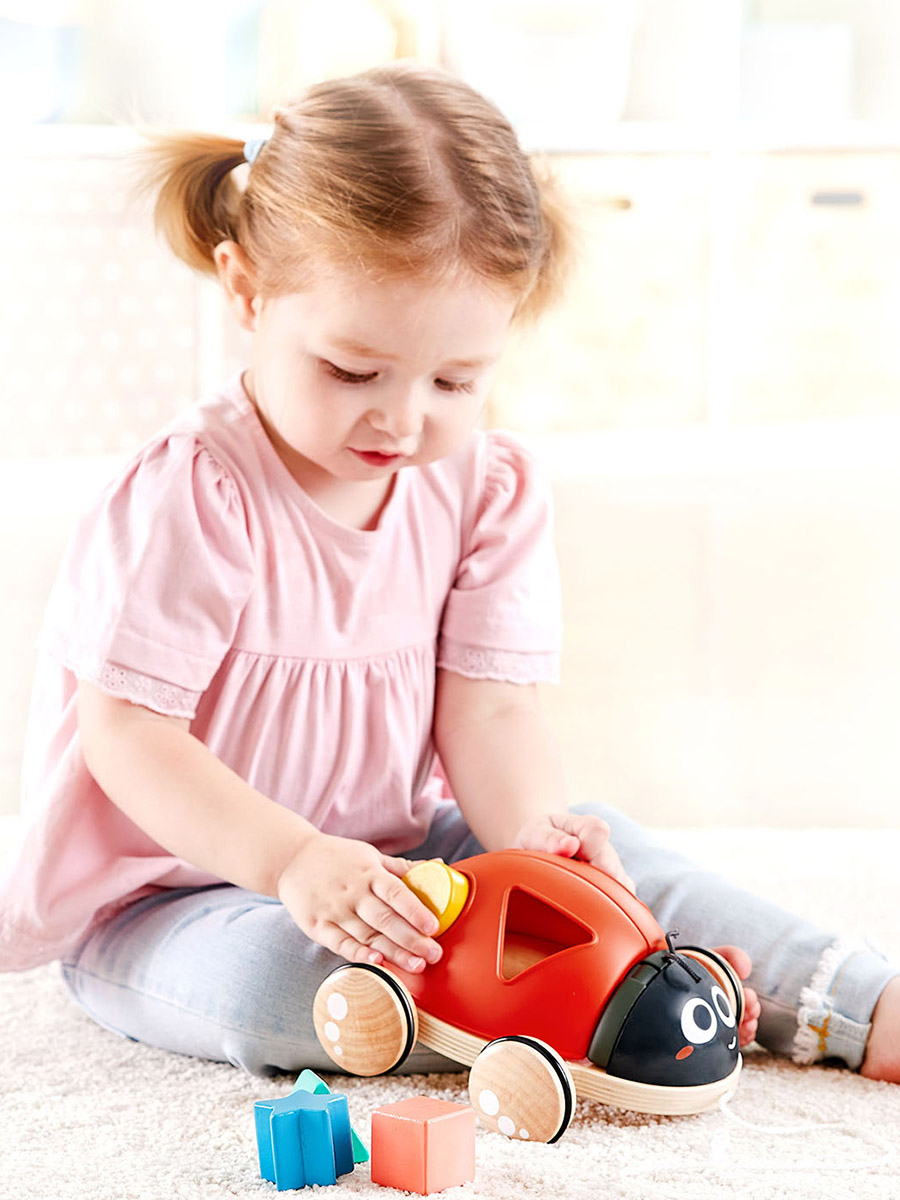 Игрушка Hape каталка Божья коровка - фото 6