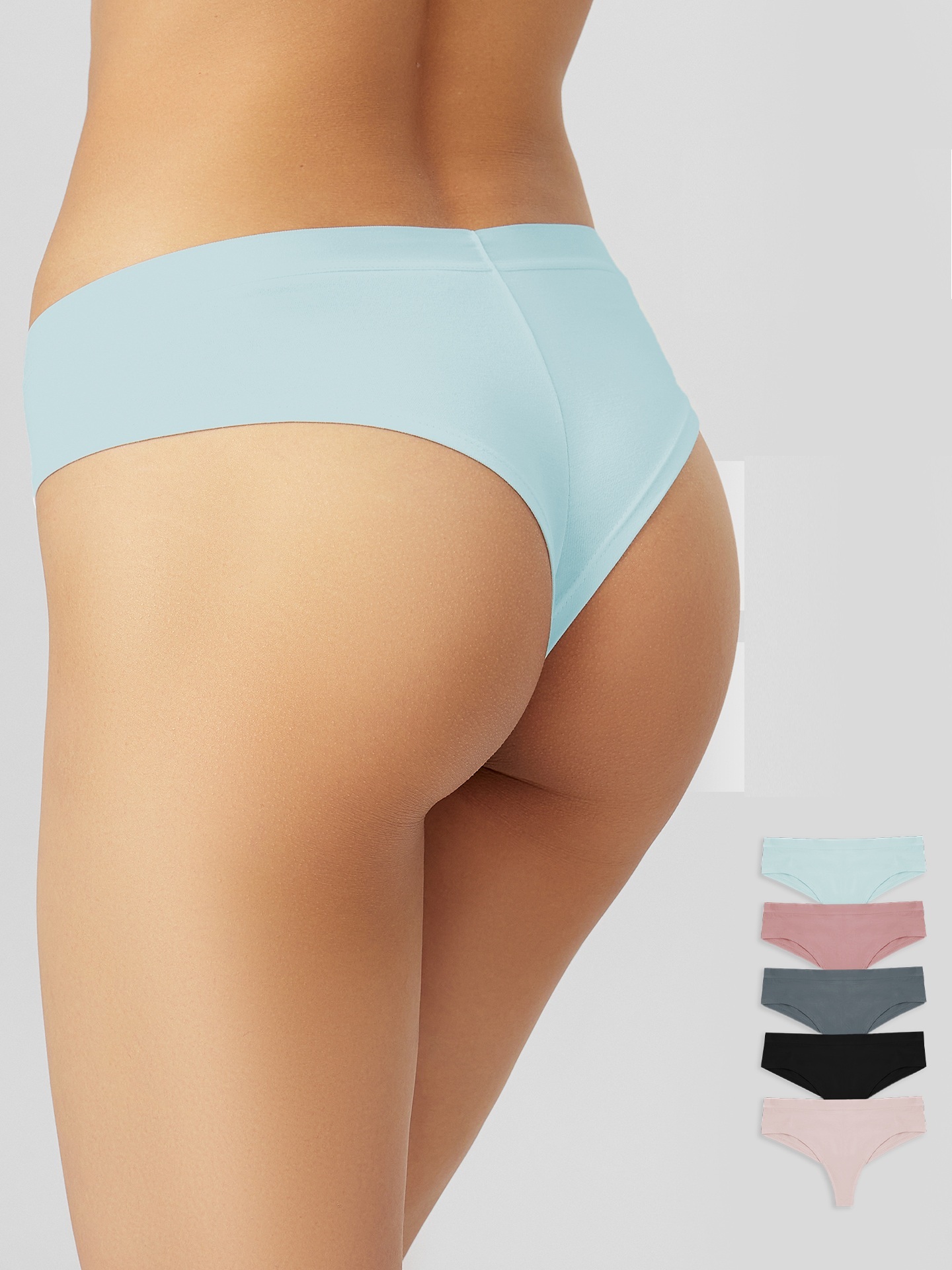 Трусы 5 шт Mark Formelle (Марк Формэль) 412247H-5/пыльно -розовый - фото 1