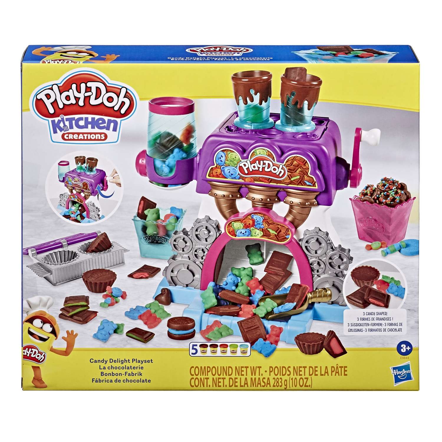 Пластилин Play-Doh Конфетная фабрика - фото 2