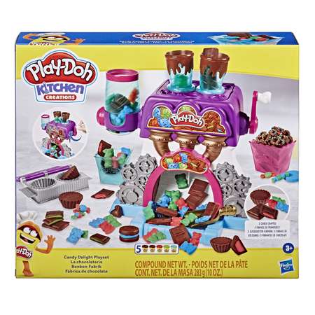 Пластилин Play-Doh Конфетная фабрика