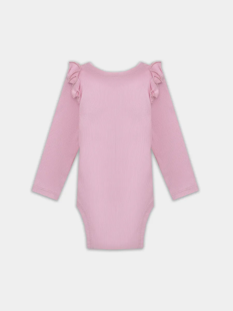 Боди 2 шт Mark Formelle (Марк Формэль) 13017-2/розовый +серый - фото 13