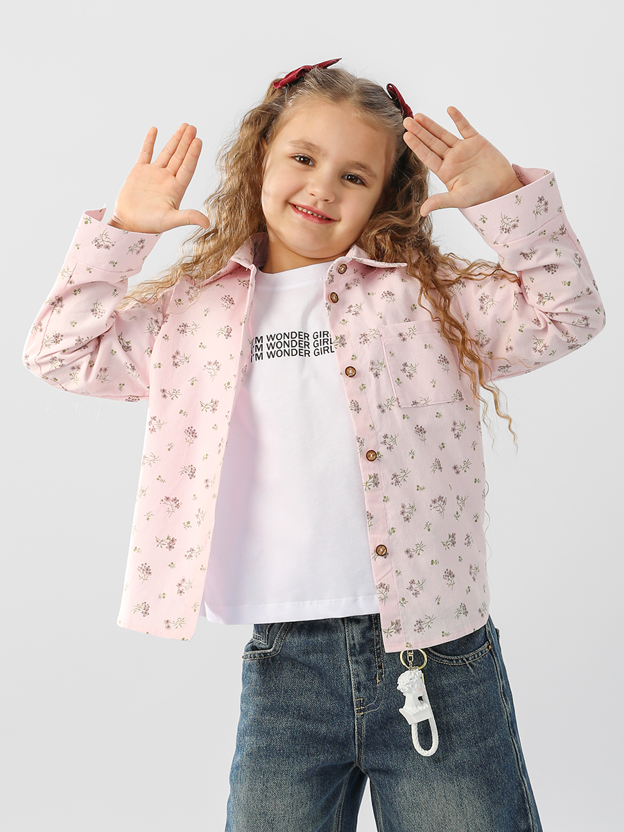 Рубашка Соль и Перец SP1511/розовый - фото 18