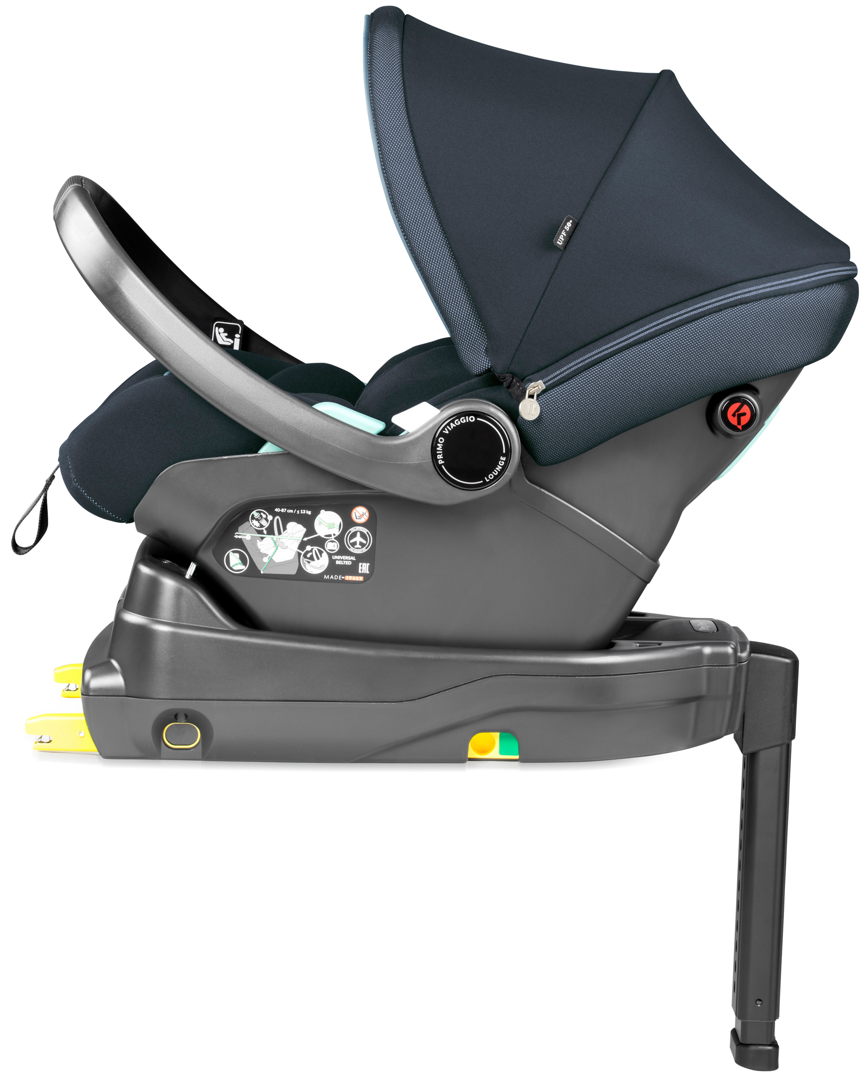 Автокресло Peg-Perego Lounge 0 (0 -13 кг) синий - фото 8