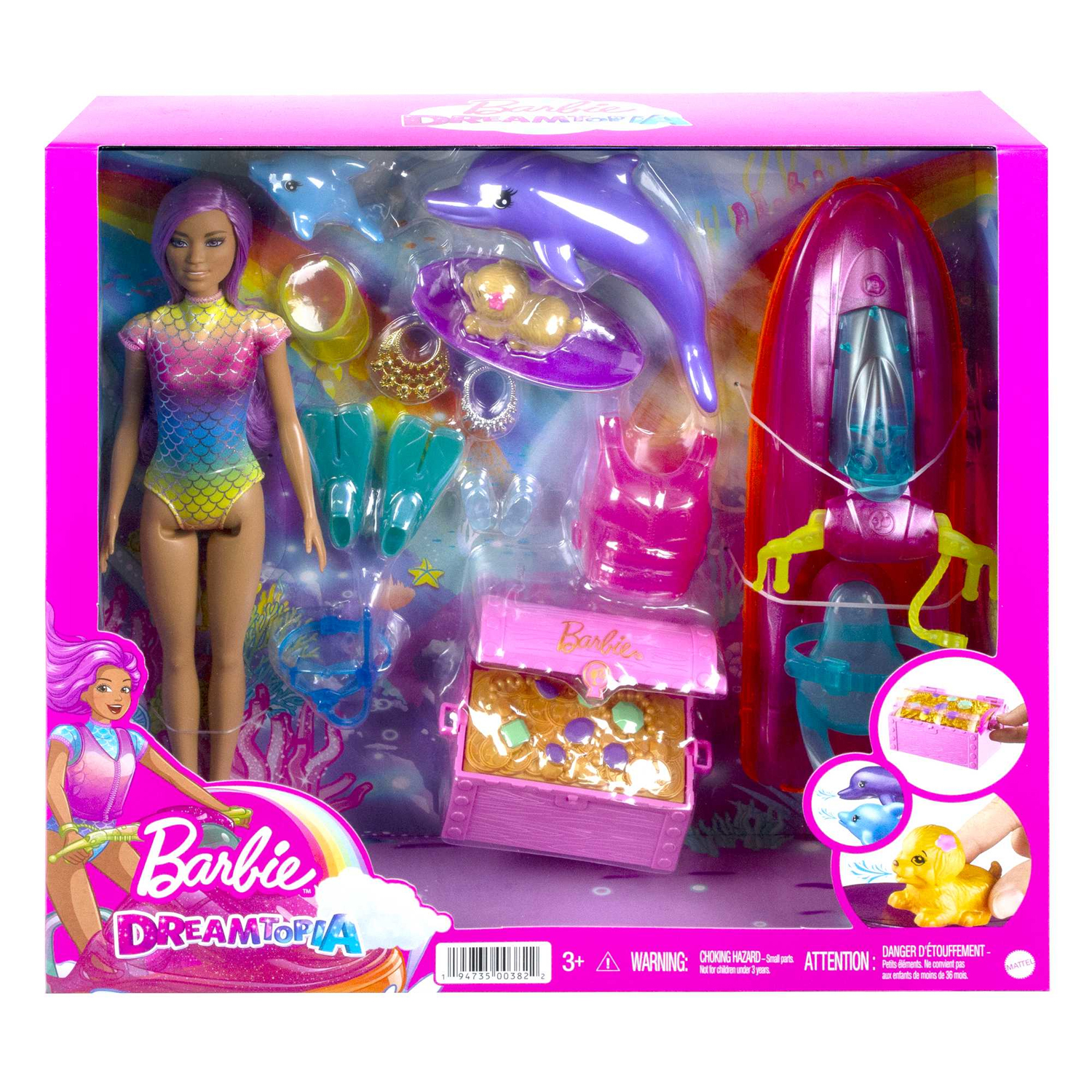 Кукла классическая Barbie HBW90 - фото 7